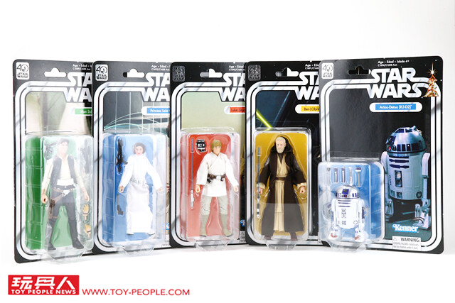 【台灣開賣！】孩之寶 - 黑標6吋人物系列《星際大戰》40週年紀念版 Star Wars 40th Anniversary Black Series Action Figure