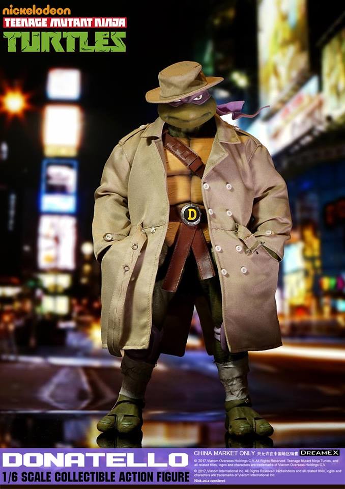 DreamEX 忍者龜系列【紫葡萄：多納太羅】TMNT Donatello 1/6 比例人偶作品