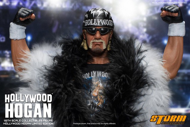 好年輕啊！！！Storm Collectibles【好萊塢．霍肯】Hollywood Hogan 1/6 比例人偶作品