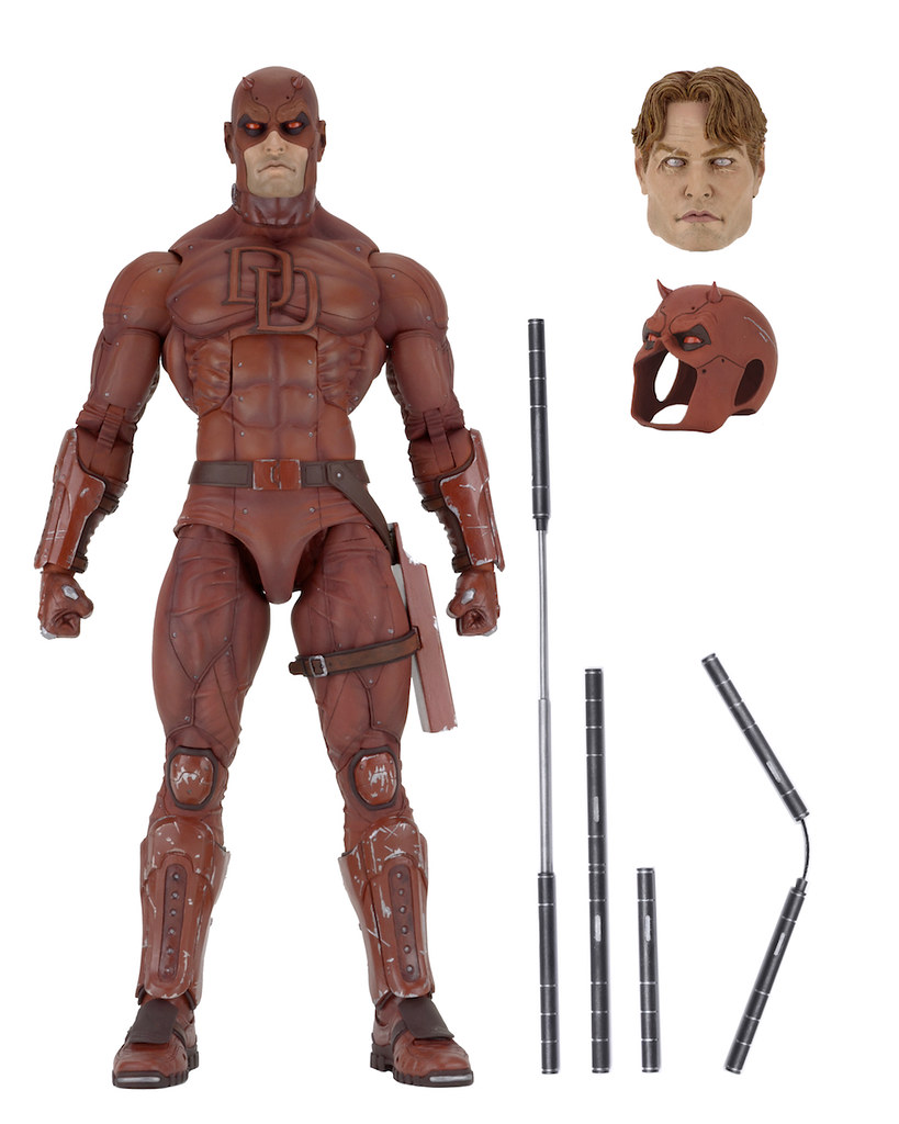 霸氣紅眼登場！！NECA MARVEL 系列【夜魔俠】Daredevil 1/4 比例可動人偶作品