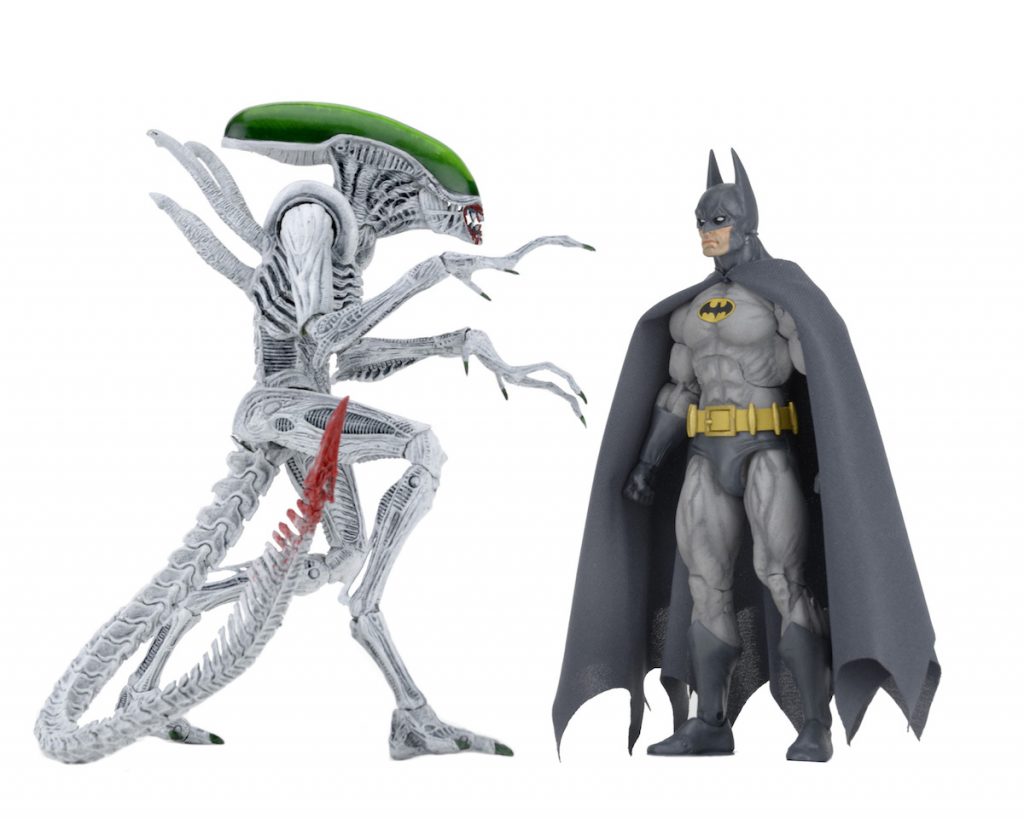 NECA【蝙蝠俠大戰異形小丑】Batman and “Joker” Alien 2-Pack 7 吋人偶作品