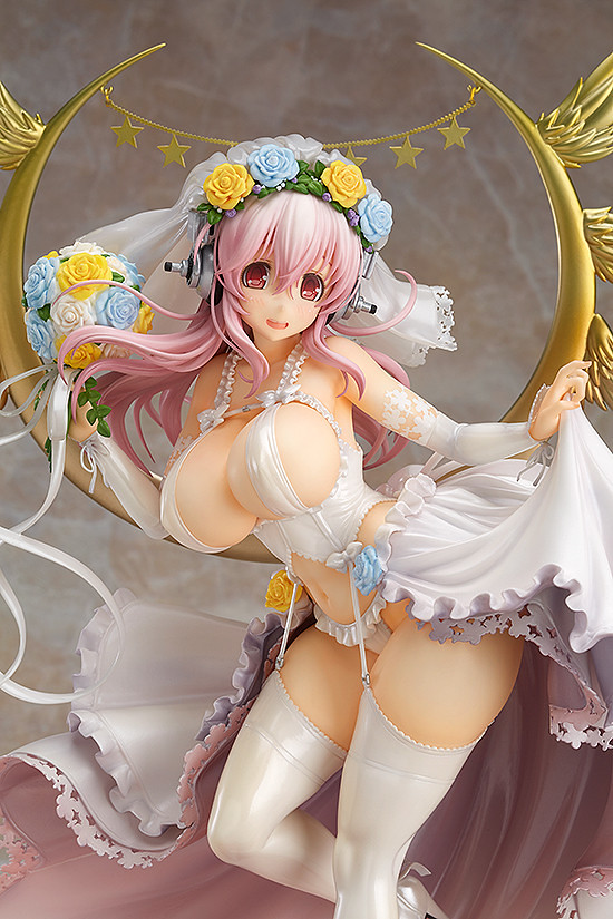 華麗性感的新娘禮服！超級索尼子 すーぱーそに子 10th Anniversary Figure Wedding Ver.