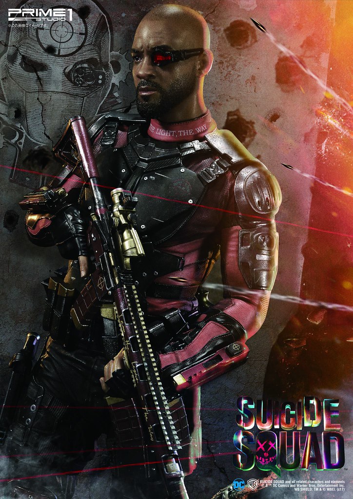 Prime 1 Studio 自殺突擊隊【死射佛洛伊德．勞頓】Suicide Squad Deadshot 1/3 比例全身雕像作品 MMSS-02