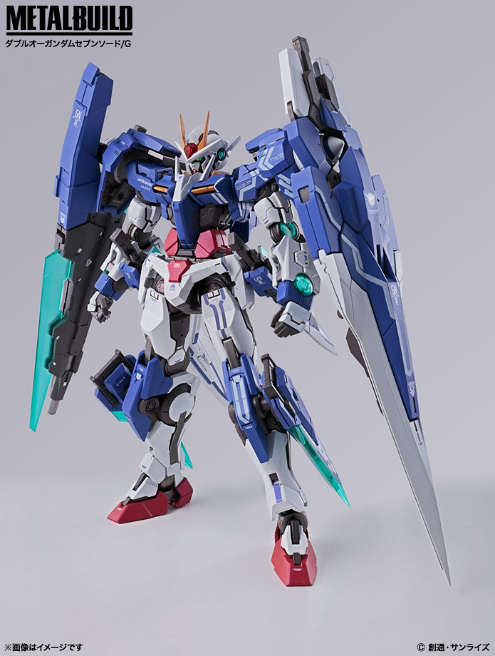 【更新官圖＆販售資訊】METAL BUILD《機動戰士鋼彈00V戰記》七劍型00鋼彈G ダブルオーガンダム セブンソード/G