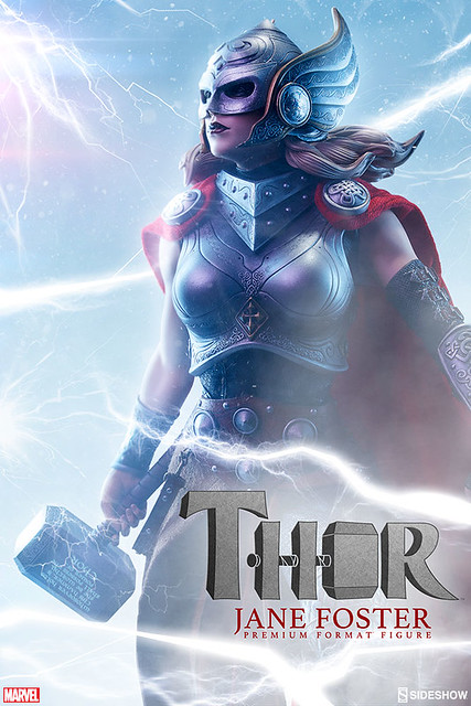 Sideshow Collectibles【新一代雷神：珍．福斯特】Thor: Jane Foster 1/4 比例全身雕像作品