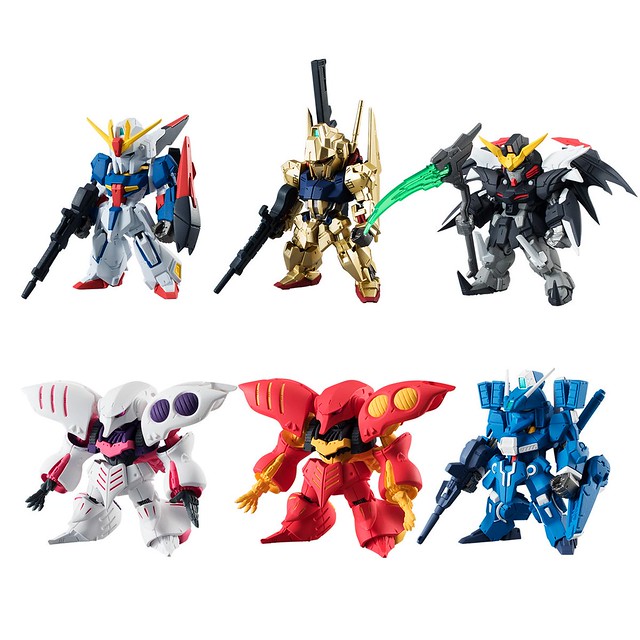《鋼彈 新章節 #》盒玩「第七彈」好評續推！FW Gundam Converge #07