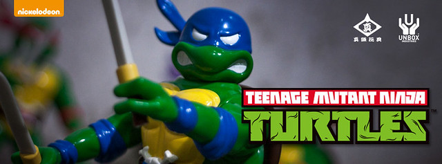 UNBOX INDUSTRIES × 真頭玩具【忍者龜軟膠】Teenage Mutant Ninja