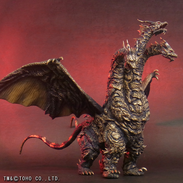 X-PLUS 東寶大怪獸系列 《哥吉拉 最後戰役》凱薩基多拉 カイザーギドラ  普通版/少年RIC限定版