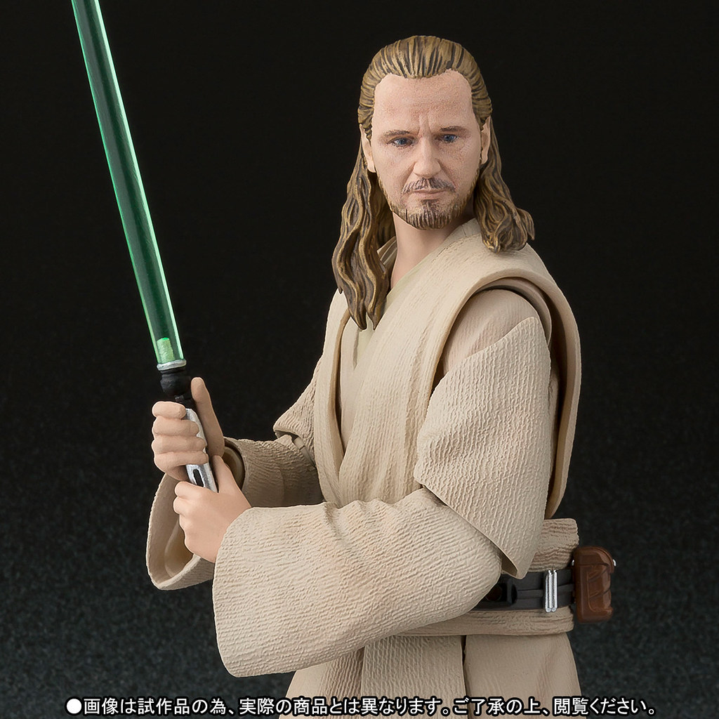 睿智的絕地大師登場！S.H.Figuarts【魁剛．金】星際大戰首部曲：威脅潛伏 Qui-Gon Jinn