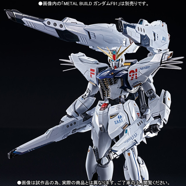 METAL BUILD 《機動戰士鋼彈F91》鋼彈F91 MSV擴充套件 ガンダムF91 MSVオプションセット