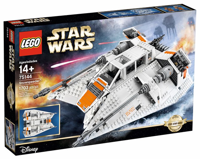 星戰五部曲經典戰機再登場！LEGO 星際大戰《終極收藏家》系列75144 雪地戰機 Star Wars UCS Snowspeeder