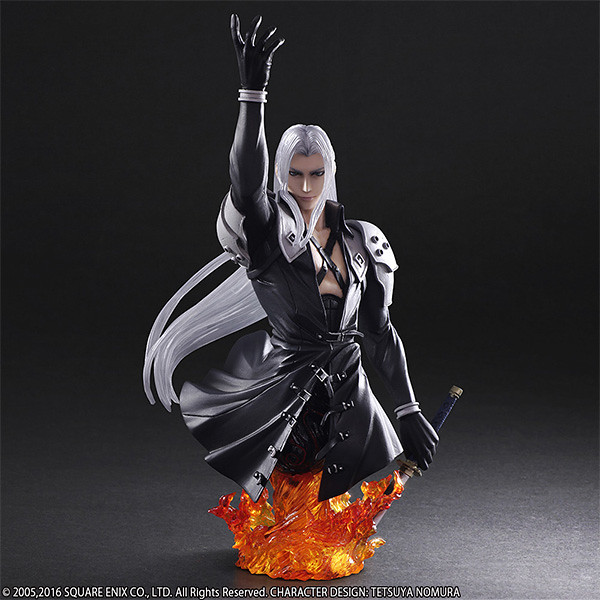 STATIC ARTS BUST《FAINAL FANTASY VII》賽菲羅斯 胸像 スタティックアーツバスト  セフィロス