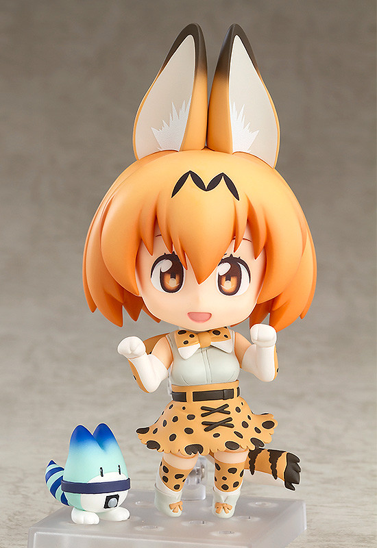 【上色原型公開】すごーい！超快速黏土人化！たーのしー！ 黏土人《動物朋友》 藪貓  サーバル