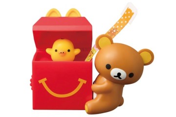 各種可愛機關萌死你～ 日本麥當勞快樂兒童餐推出「拉拉熊」系列玩具 