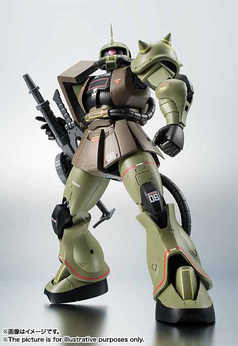 ROBOT魂 《機動戰士鋼彈》<SIDE MS> MS-06 薩克II（量産型ザク）   ver. A.N.I.M.E.  ~Real Type Color~ 【魂NATION 10th】