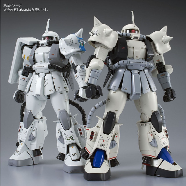 所羅門的白狼」MG 1/100《機動戰士鋼彈MSV-R》MS-06R-1A 松永真專用高