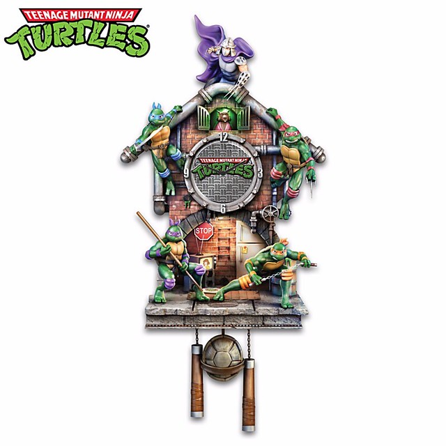 卡哇邦嘎 Cowabunga!《忍者龜》咕咕鐘 Teenage Mutant Ninja Turtles Cuckoo Clock