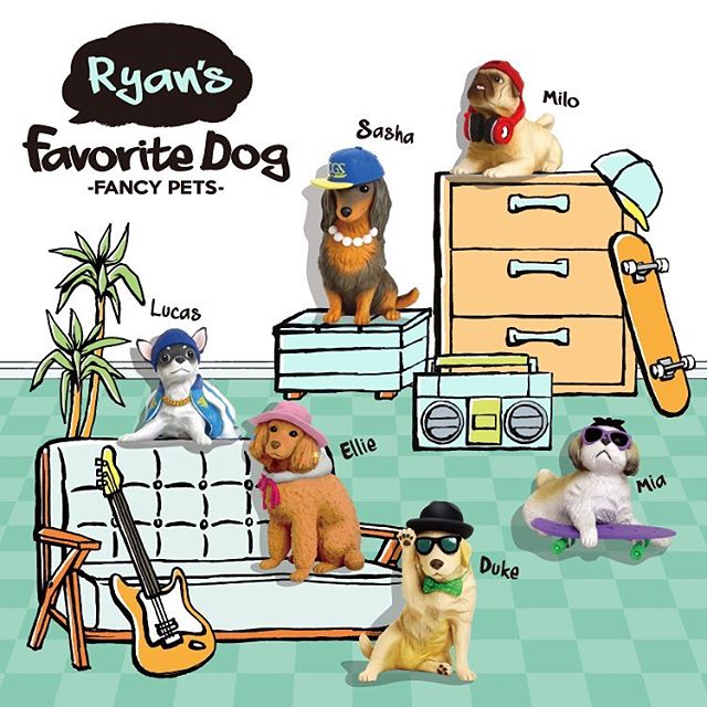 天哪～你的狗太有品味了吧！FANCY PETS 第二彈【Ryan's Favorite Dog】