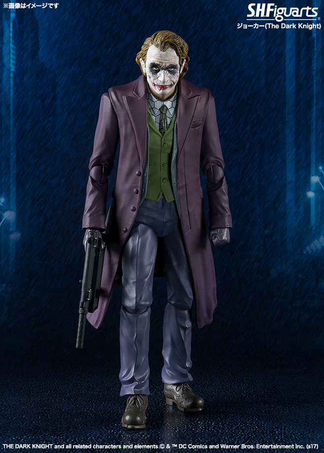 「你使我變得完整。」 S.H.Figuarts 小丑  (黑暗騎士Ver.)  ジョーカーバットマン（The Dark Knight）