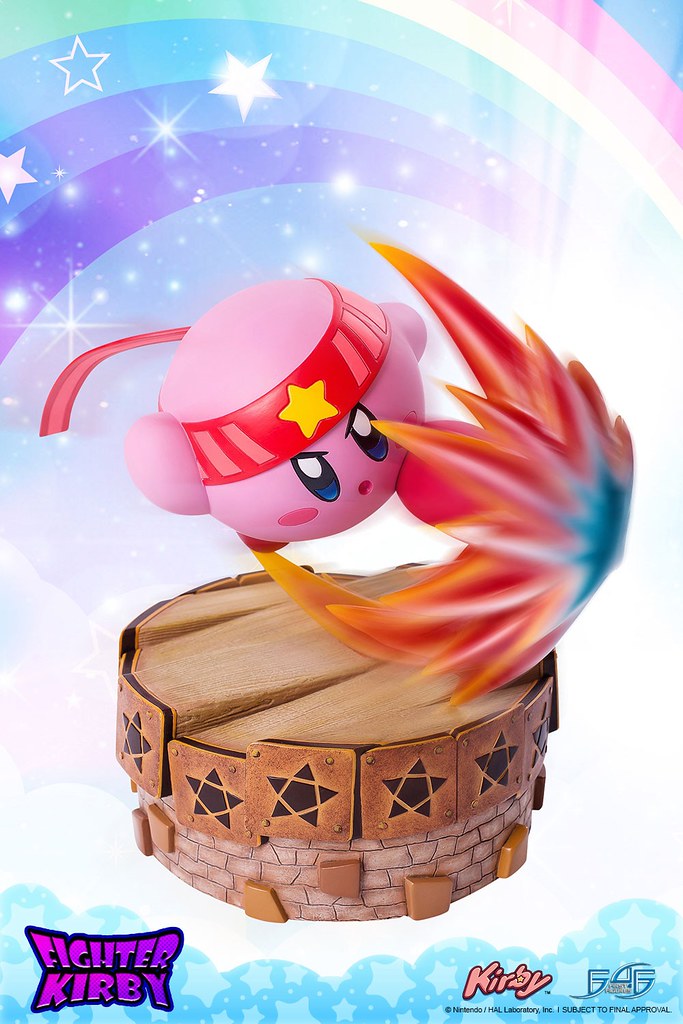 First 4 Figures《星之卡比》圓滾滾的粉紅英雄 格鬥卡比 FIGHTER KIRBY 普通版/特別版