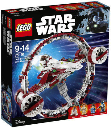 LEGO 75191【星際大戰系列】 絕地戰機＆超空間跳躍引擎 Jedi Starfighter with Hyperdrive 