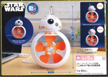 讓BB-8來陪你清涼一「夏」【星際大戰】BB-8桌上型電扇，涼感好物再登場！！！