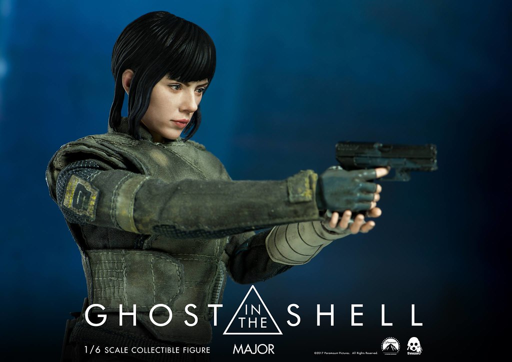 threezero 攻殼機動隊 真人電影版【少校：蜜拉·凱莉恩】GHOST IN THE SHELL  MAJOR  Mira Killian 1/6 比例人偶作品