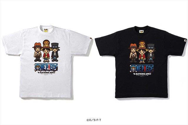 我要成為海賊王！！【A BATHING APE® × 海賊王】聯名服飾系列熱血出航！！