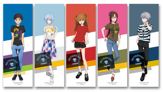 邁入第五週年！《新世紀福音戰士》EVA T PARTY 2017 「福音戰士原創 T-Shirt（EVA STORE TOKYO-01オリジナル エヴァコレTシャツ）」新品登場！