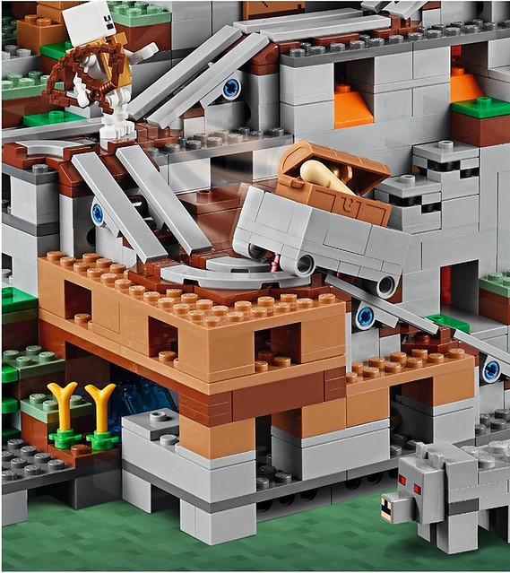 新增官圖＆販售資訊！」千呼萬喚始出來～ 超壯觀的LEGO 21137 MINECRAFT 系列【Mountain Cave】怪物等級的龐然巨物！！ |  玩具人Toy People News