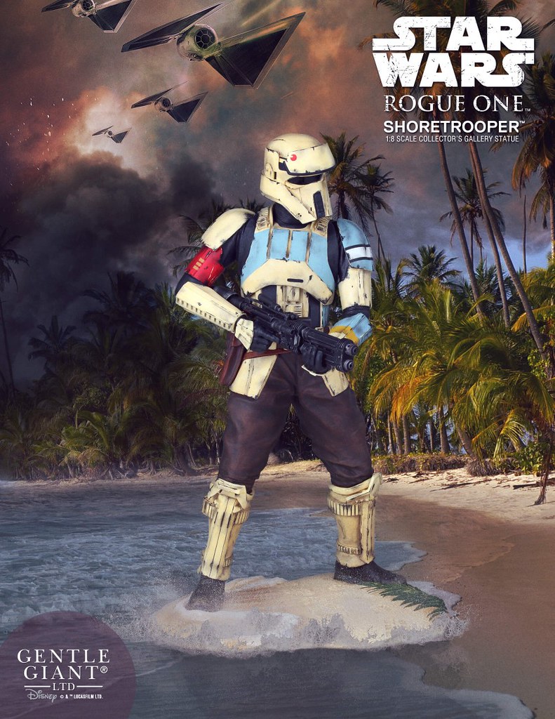 Gentle Giant 星際大戰【帝國岸防兵 】Shoretrooper 1/8 比例 全身雕像作品  1：8 Scale Collector’s Gallery Statue