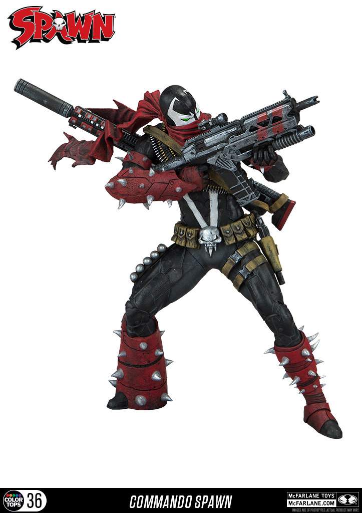 【官圖更新】McFarlane Toys 《閃靈悍將》閃靈悍將 Spawn 7吋可動人偶作品