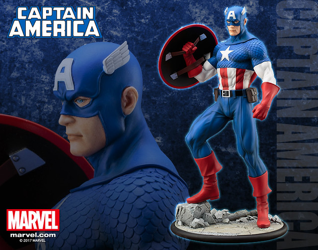 壽屋 ARTFX MARVEL UNIVERSE 【美國隊長】 Captain America 1/6 比例全身雕像作品