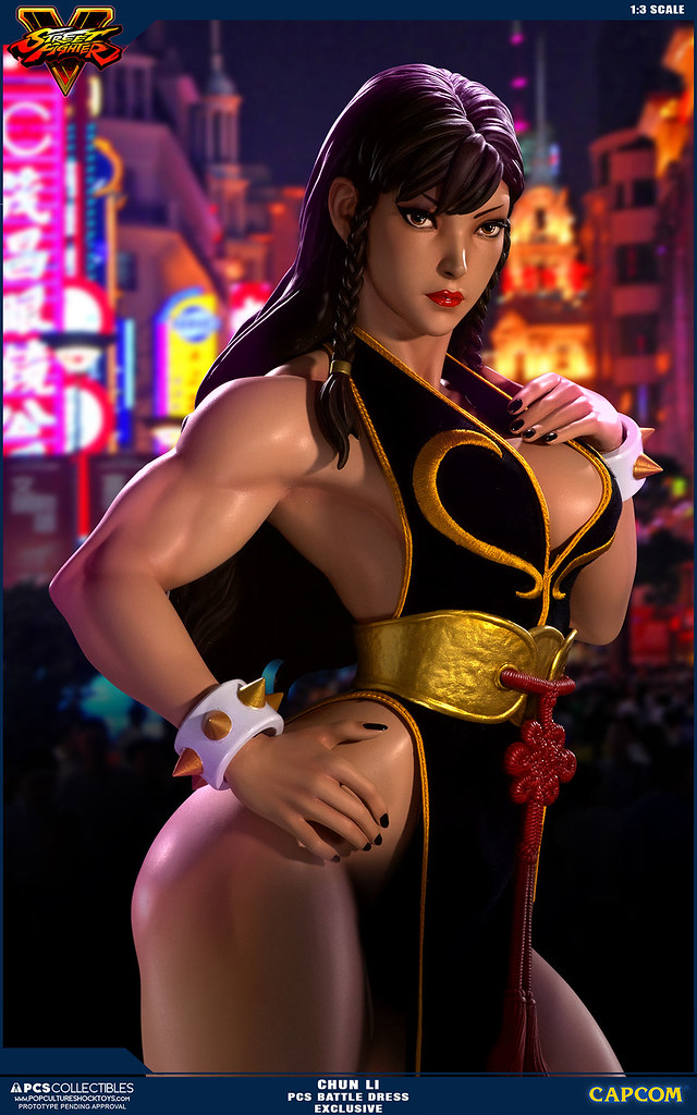 Pop Culture Shock 【春麗】1/3比例雕像 戰鬥服限定版 CHUN LI 1:3 Statue Battle Dress Exclusive