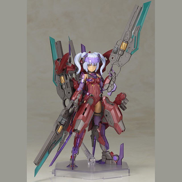 壽屋《Frame Arms Girl 骨裝機娘》鮮紅魔鷲（フレズヴェルク＝ルフス）組裝模型附小冊子