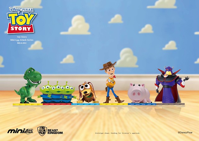 錢包又要變扁惹～～野獸國 Mini Egg Attack 系列【玩具總動員】Toy Story MEA-002