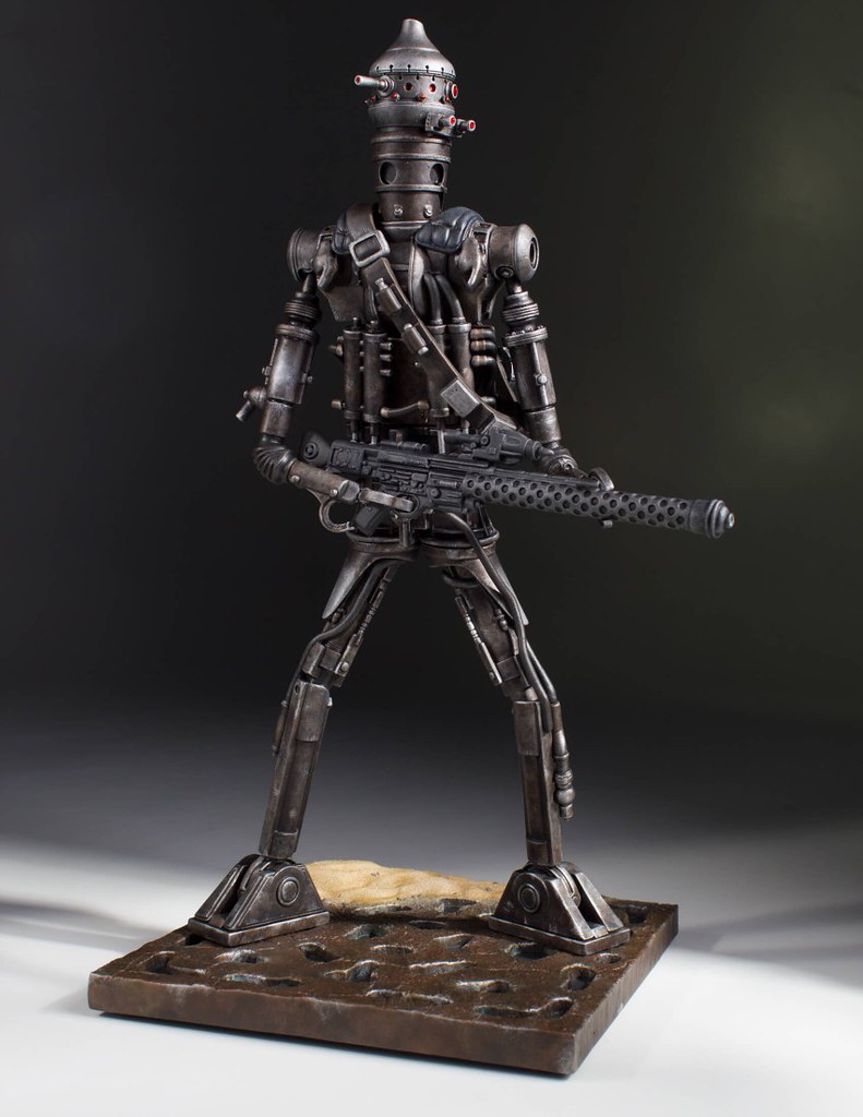 第二彈竟然是你！！ Gentle Giant 星際大戰 刺客機器人【IG-88 】 1/8 比例 全身雕像作品 1：8 Scale Collector’s Gallery Statue 