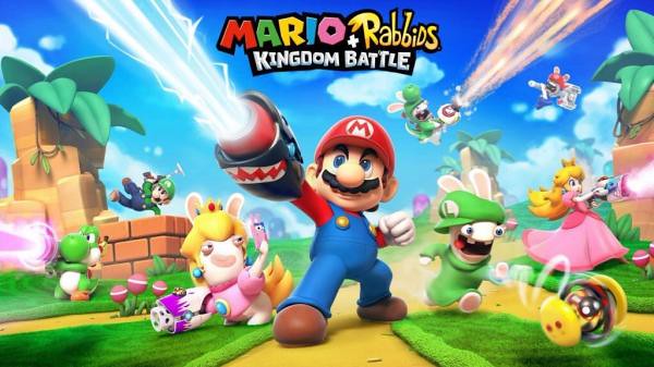 《瑪利歐+瘋狂兔子：王國大戰》Mario + Rabbids Kingdom Battle 畫面搶先曝光！！實在太爆笑啦～