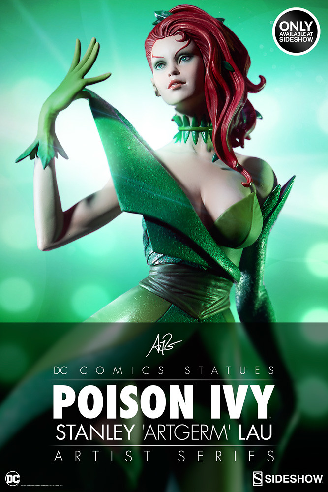 清新森林系女孩？！Sideshow DC Comics 【毒藤女】Poison Ivy 1/5 比例全身雕像作品