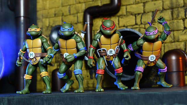 2017 SDCC 限定！！超豪華的NECA 【忍者龜組合包】Ninja Turtles Exclusive Set