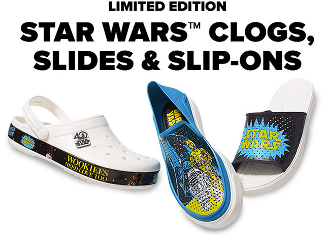 穿上它，感受圍繞在雙腳的原力吧！！Crocs x Star Wars《星際大戰》40 週年紀念鞋款登場！！