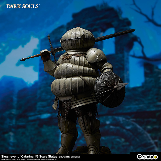 Gecco《黑暗靈魂》「洋蔥騎士」卡塔利納的傑克麥雅（カタリナのジークマイヤー）1/6比例雕像【SDCC2017限定】