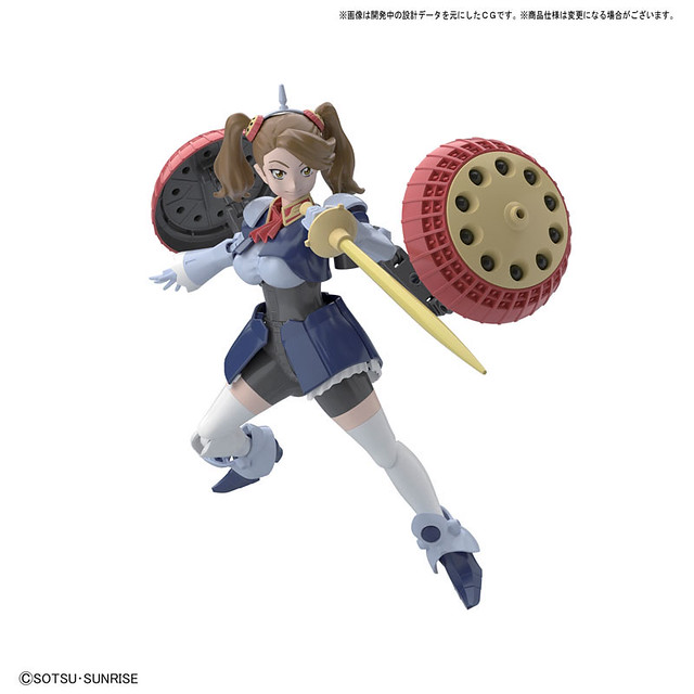 她叫吉昂妹！HGBF 《鋼彈創鬥者》「超級薫子」1/144比例組裝模型！はいぱーギャン子