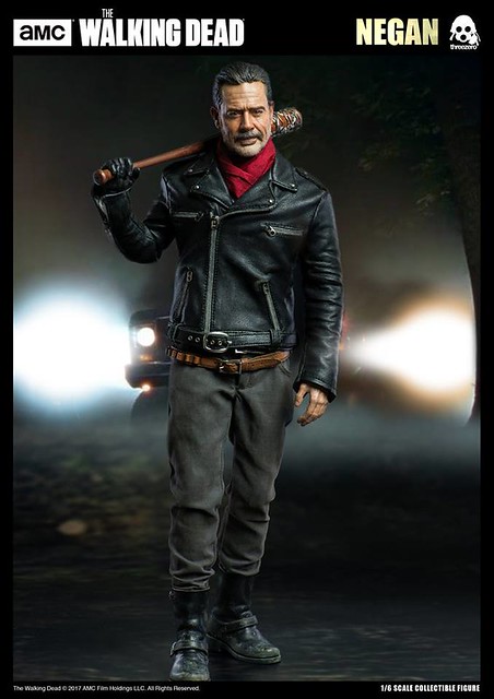 最強大的反派登場！！threezero 陰屍路【尼根】Negan 1/6 比例人偶作品 