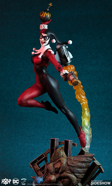 Sideshow Collectibles × Tweeterhead【小丑女哈莉．奎茵】Harley Quinn Maquette 全身雕像作品