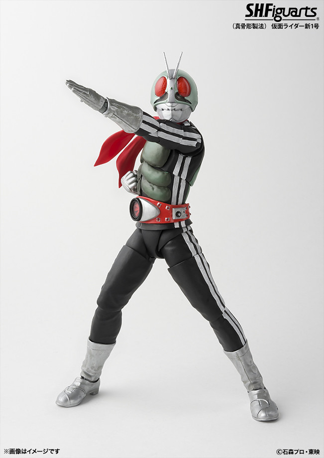 【新增官圖 & 販售資訊】S.H.Figuarts《假面騎士》假面騎士新1號「真骨彫製法」最新作！ 仮面ライダー 新1号