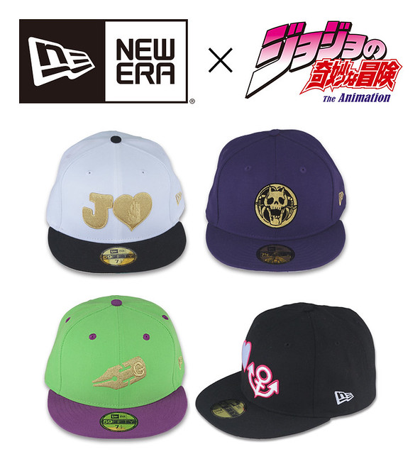 歐啦歐啦歐啦！！！JOJO冒險野郎 × NEW ERA 聯名帽款系列 ジョジョ×NEW ERA