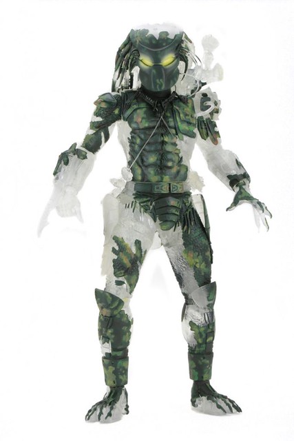 終於發亮惹？！NECA Predator 系列【30 週年紀念：叢林惡魔終極戰士】Jungle Demon 1/4 比例人偶作品