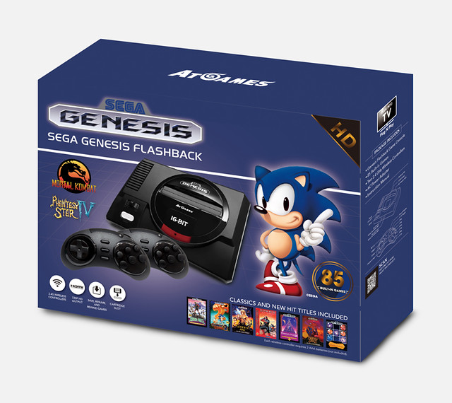 Sega Genesis Flashback（北美版Mega Drive）復活，收錄《音速小子》、《戰斧》等85款經典名作！
