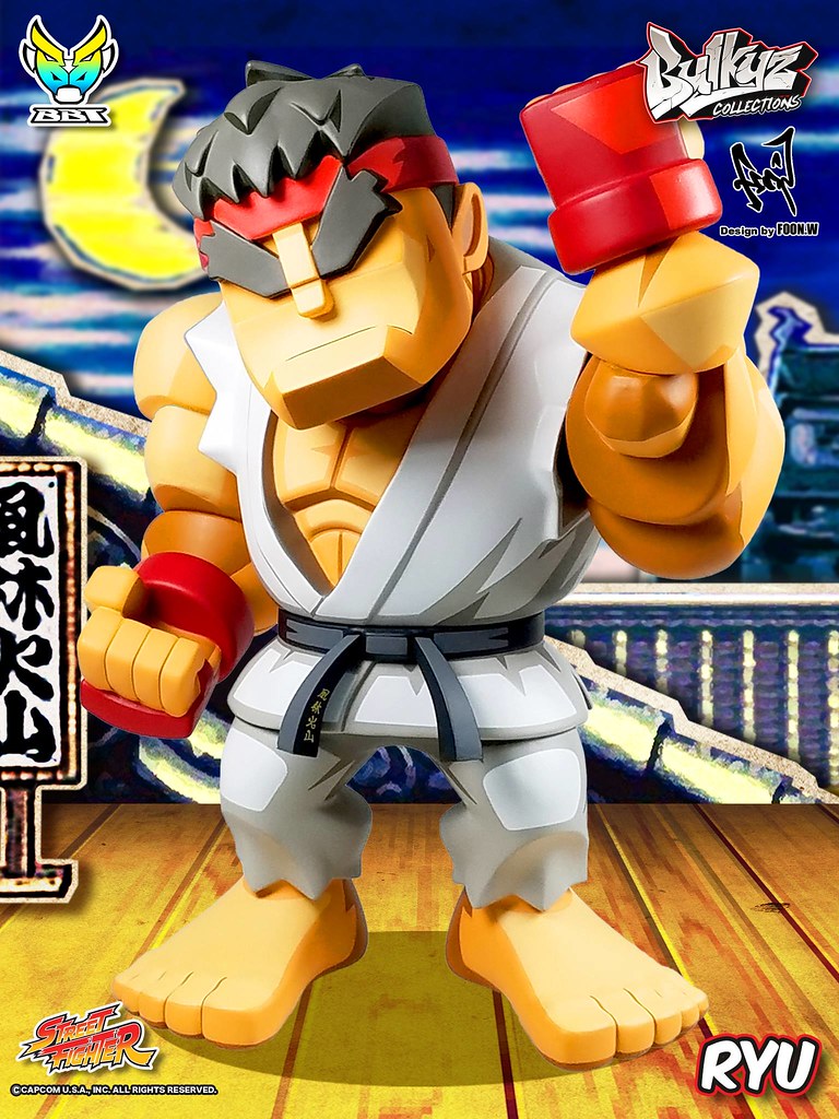 「新增官圖＆販售資訊」魄力滿點！！BigBoysToys 全新Bulkyz Collection 系列 第一彈【隆】Street Fighter Ryu 登場！！